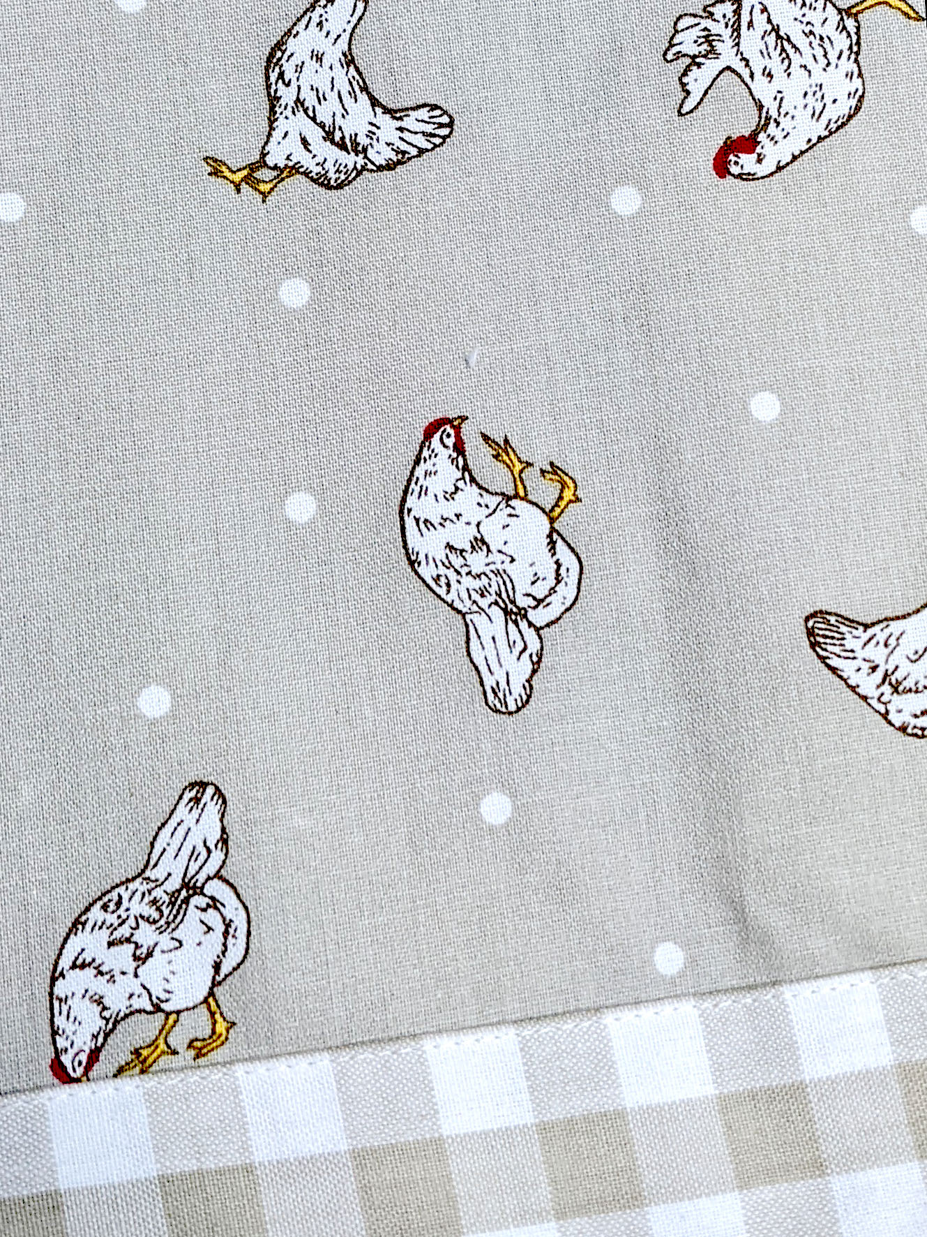 Kuchyňská utěrka LITTLE CHICKEN - béžová