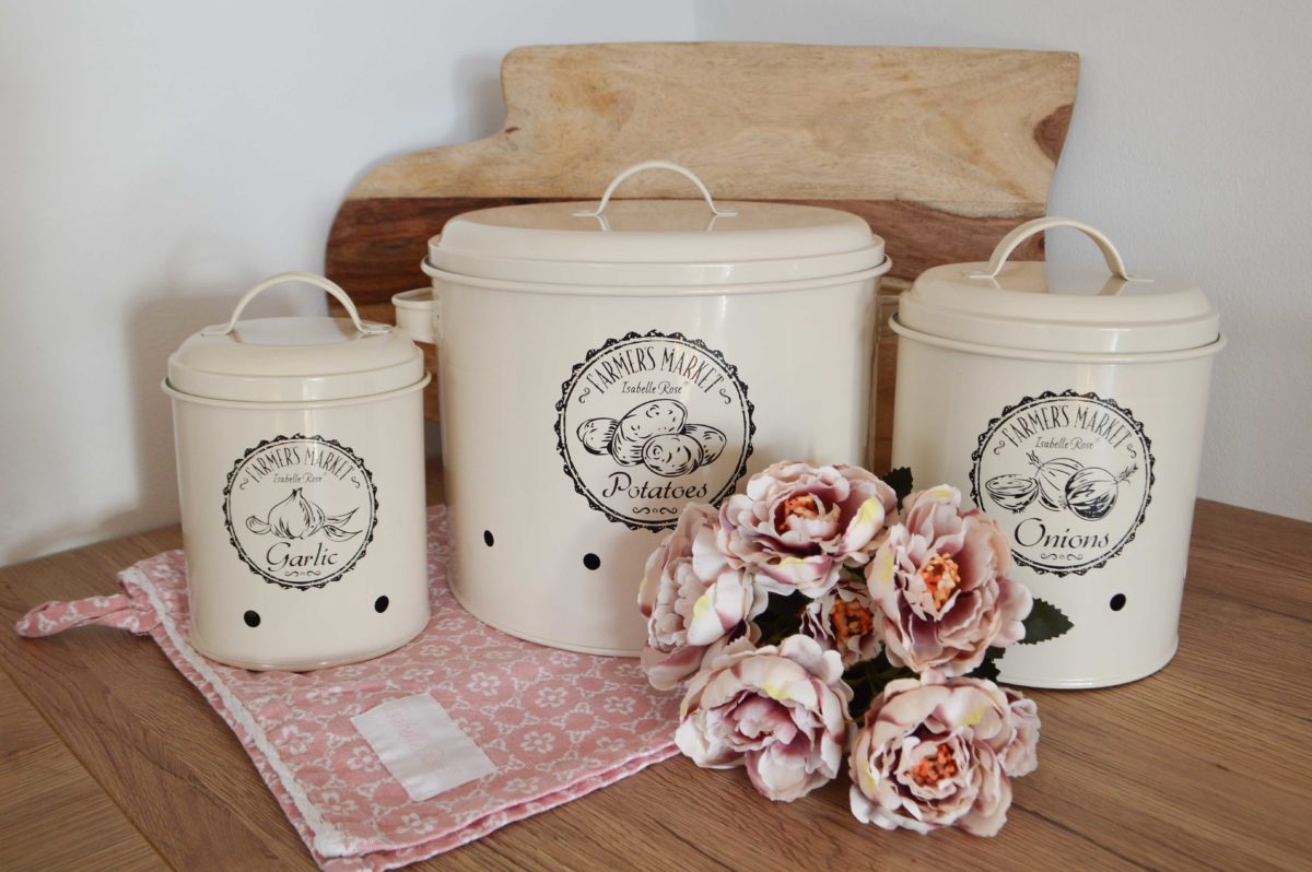 Plechová dóza na česnek