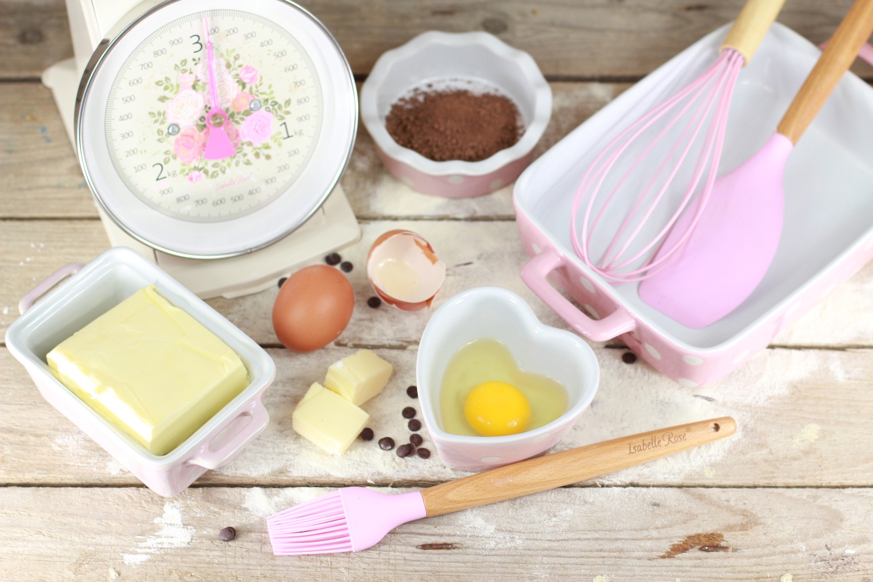 Keramická máslenka / zapékací miska s pokličkou - růžová